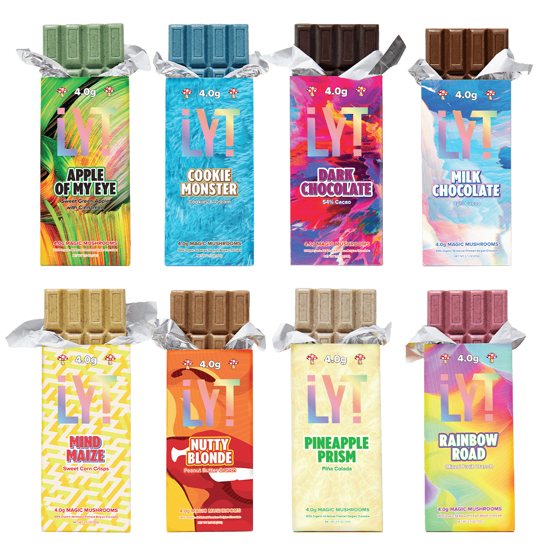 Lyt Mushroom Chocolate Bar mushroom chocolate bars