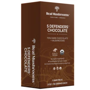 mushrooms chocolate bar